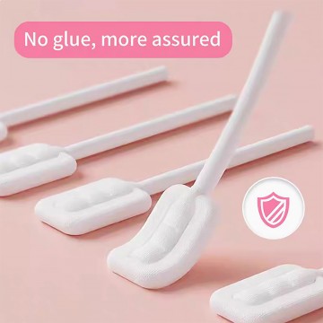 (Bundle of 2) Lucky Baby Disposable Baby Soft Knitted Gauze Oral / Tongue Cleaner for Newborn Toothbrush Mouth Cleaning
